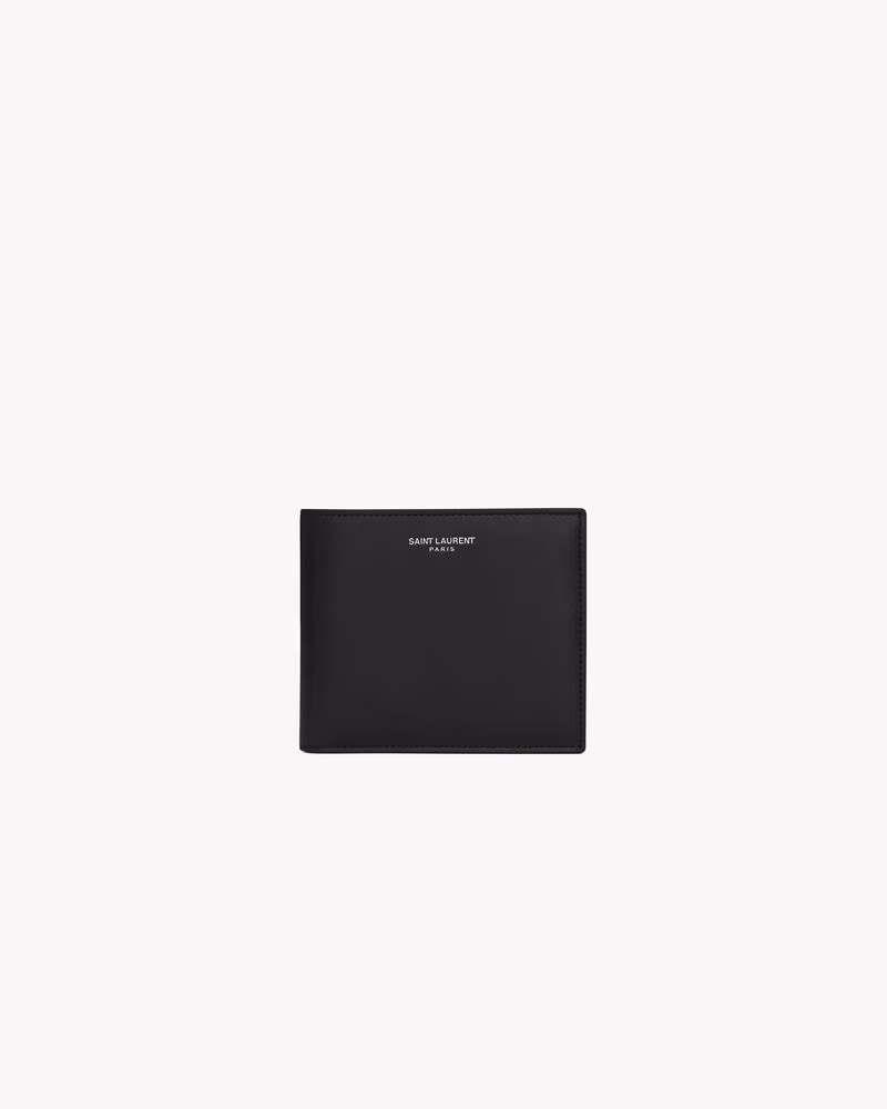 Saint Laurent Paris East/West Wallet In Smooth Leather without Coin Purse - Product Image