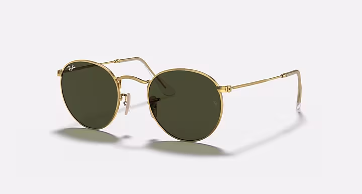 Round Metal Sunglasses - Product Image